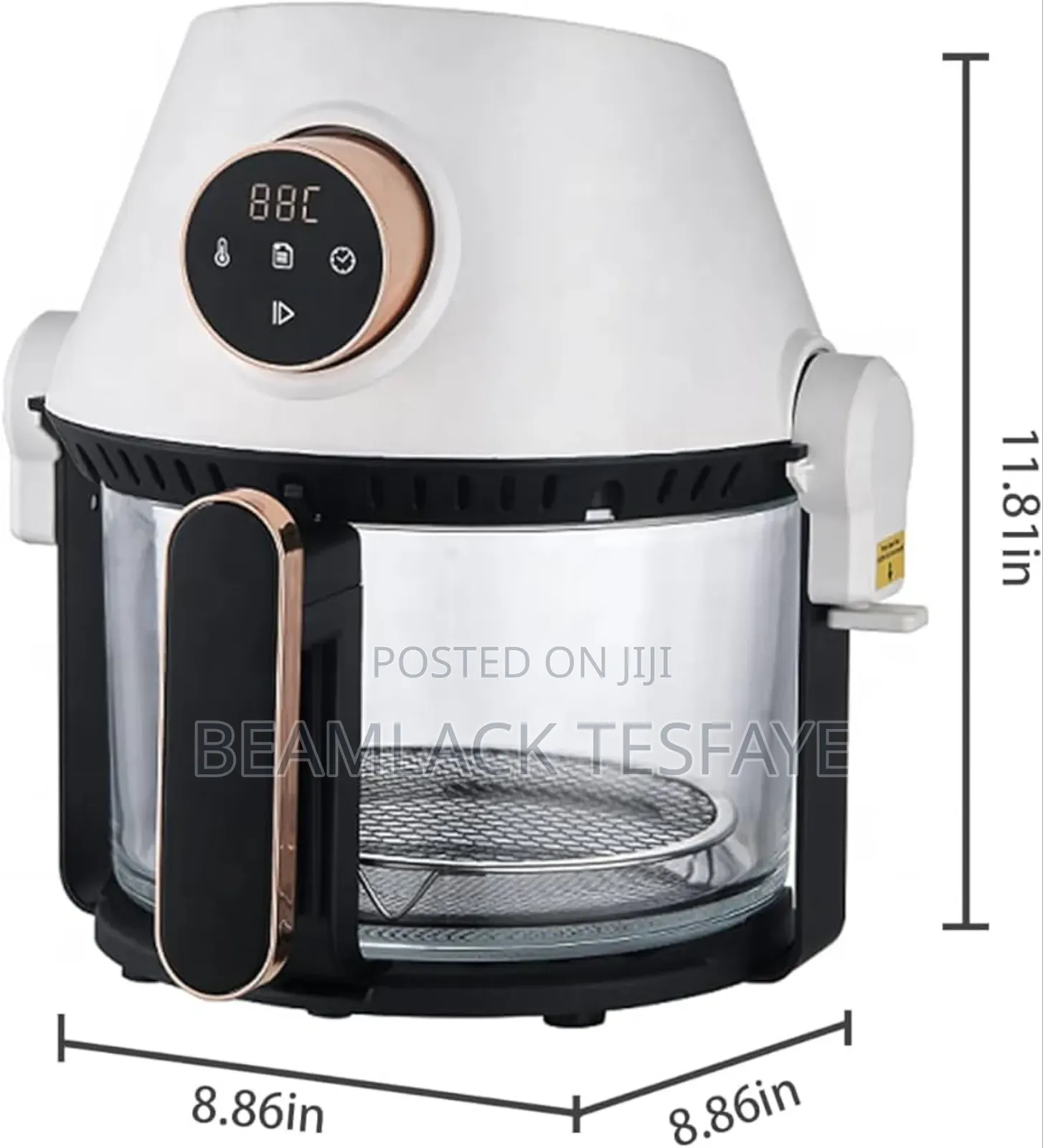 2 in 1 Air Fryer and Grill