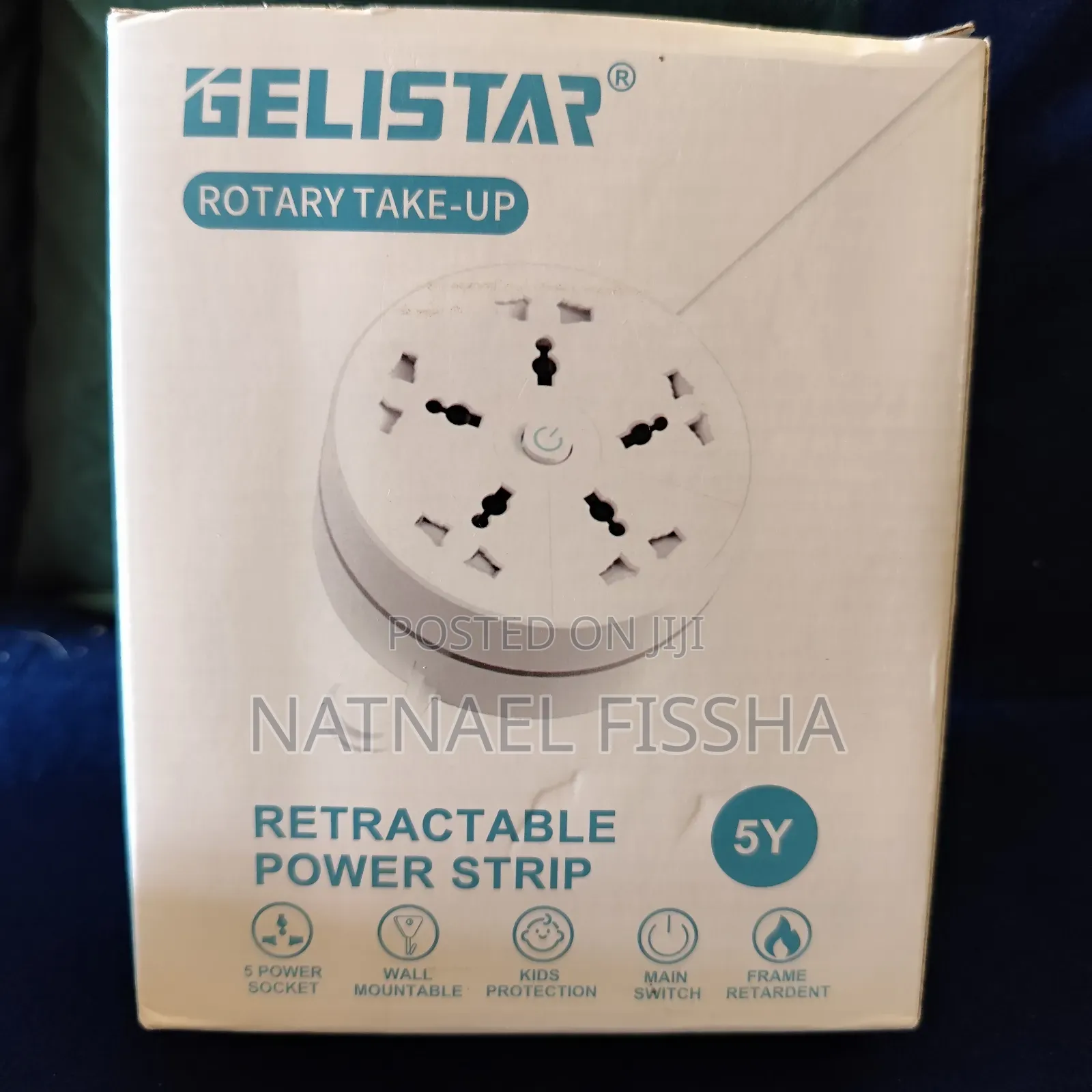 Gelistar Retractable Power Strip