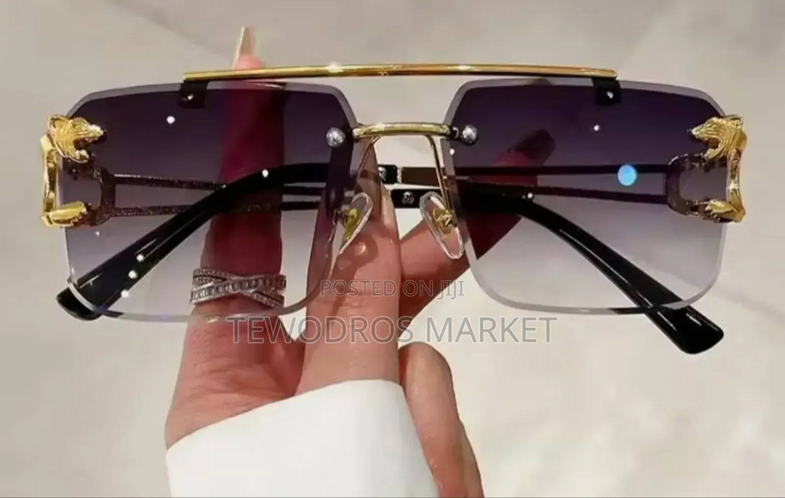 Retro Jaguar Sunglasses