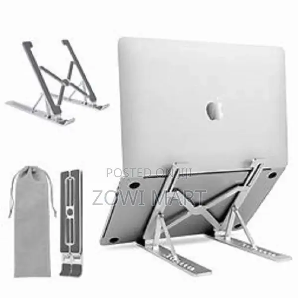 Aluminium Laptop Stand + Folding Desktop Phone Stand