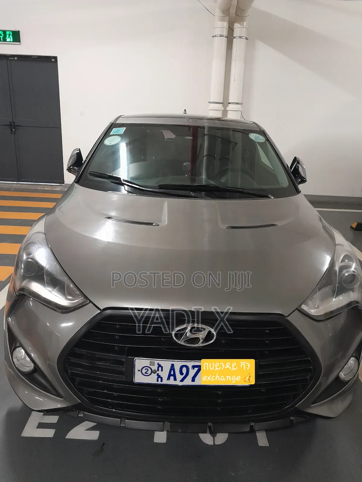 Hyundai Veloster Automatic 2012 Gray