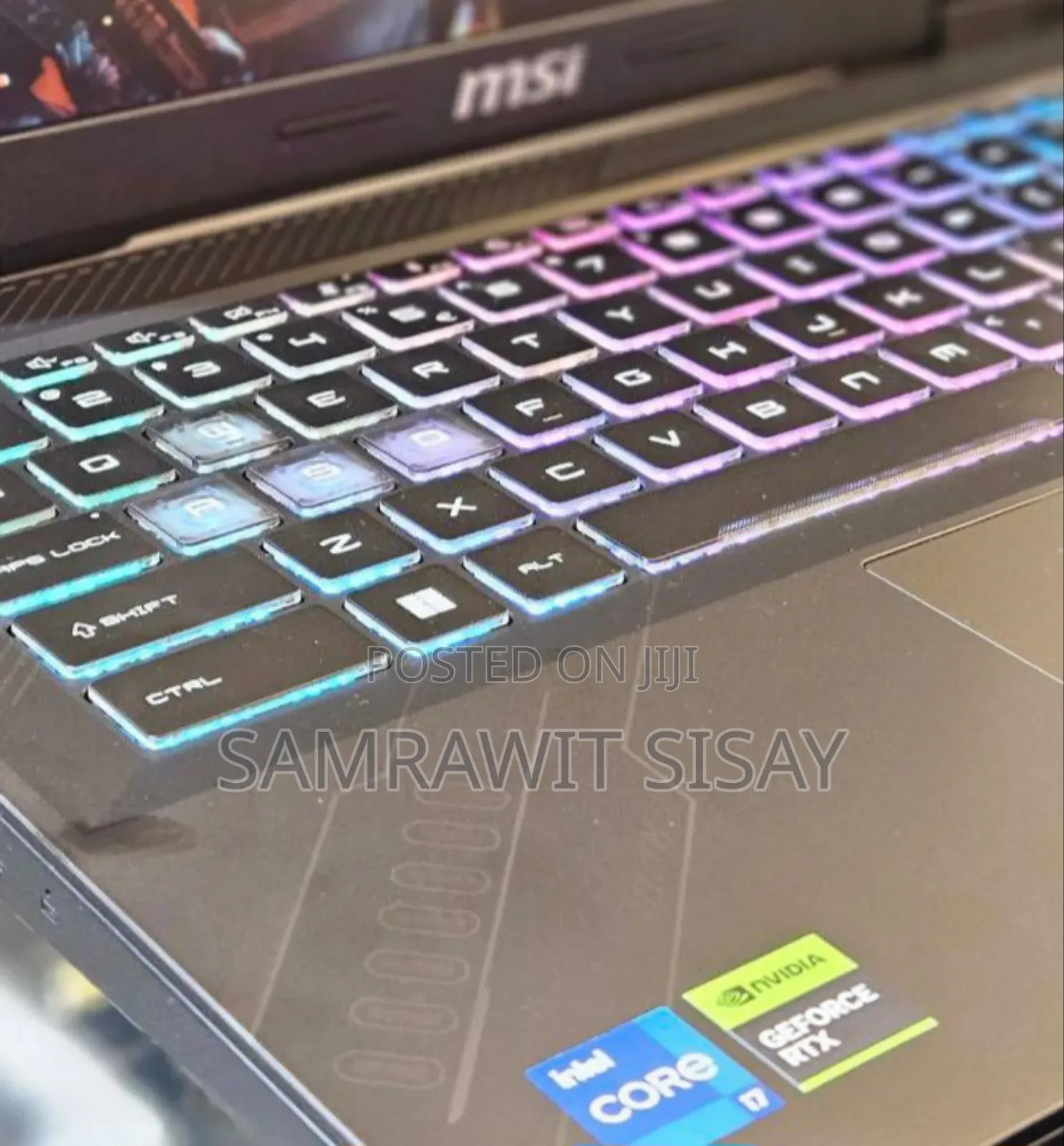 New Laptop MSI Crosshair 17 16GB Intel Core I7 SSD 1T