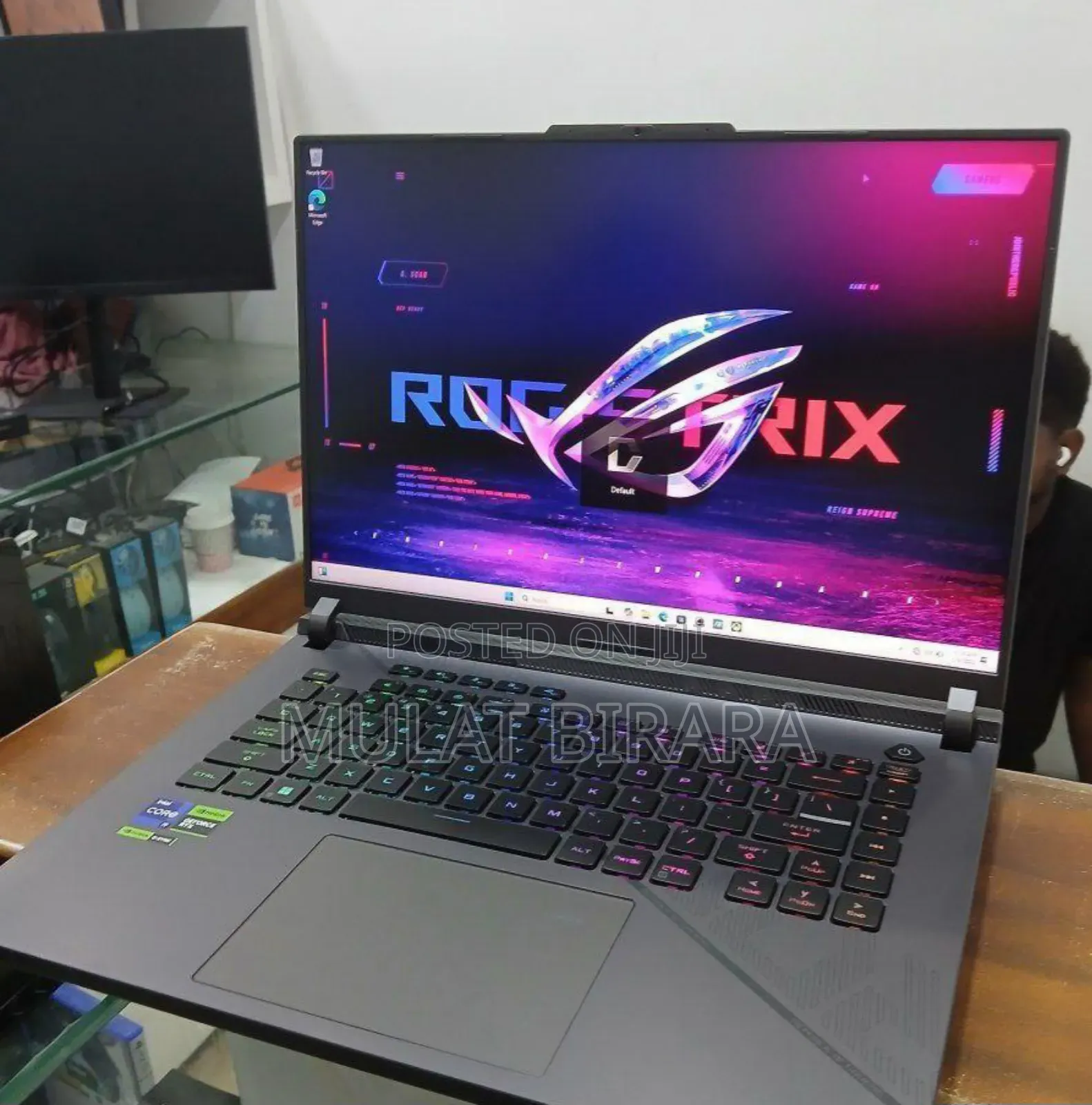 New Laptop Asus ROG Strix G16 G614 32GB Intel Core I9 SSD 1T