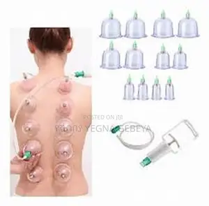 2pcs Cups Vacuum Cupping Kit Pull Out A Vacuum Apparatus
