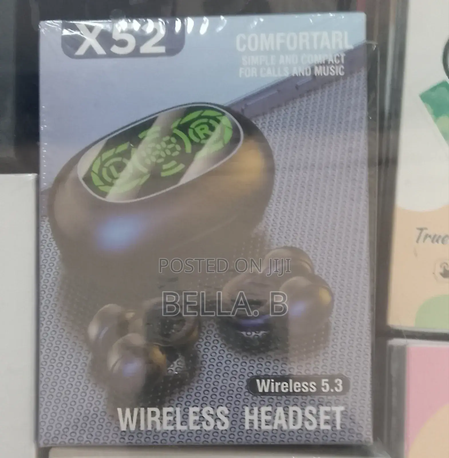 X52 Wireless Headset Optimal Sound Isolation