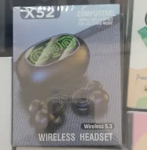 X52 Wireless Headset Optimal Sound Isolation