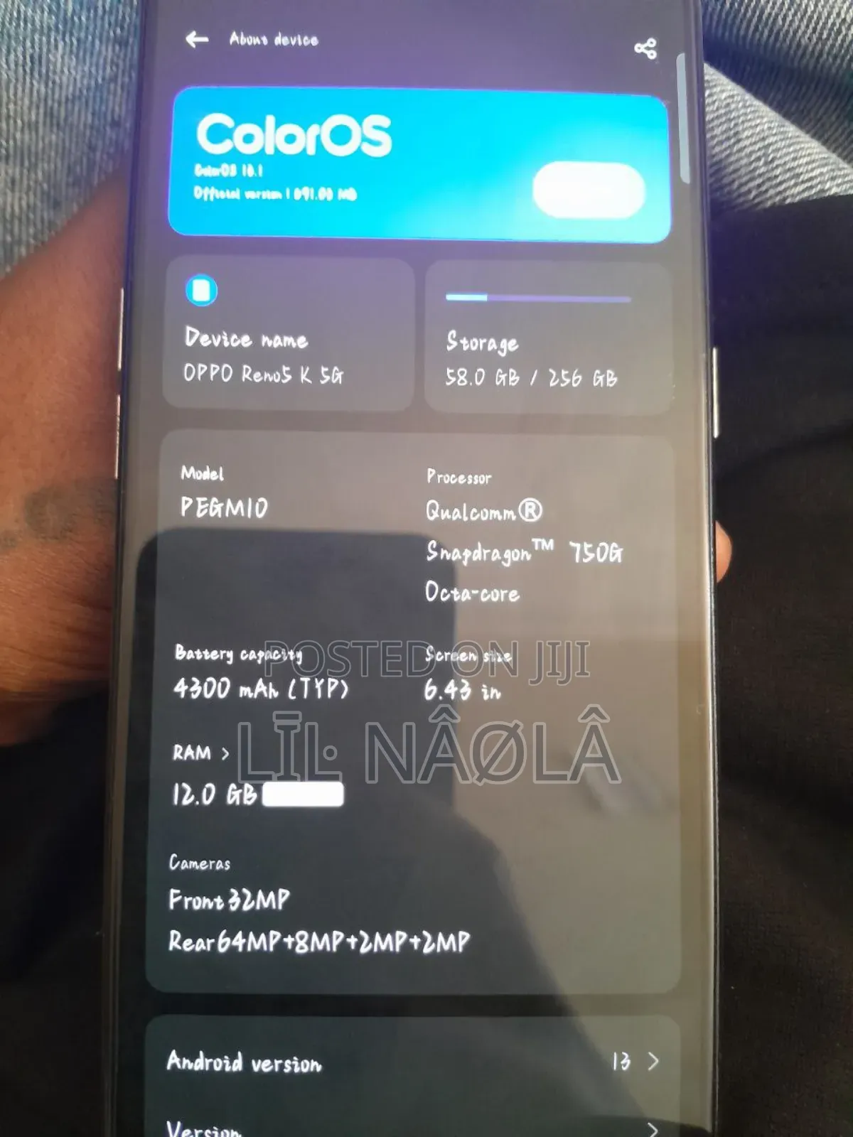 Oppo Reno5 5G 256 GB