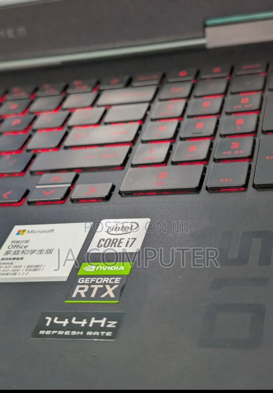 New Laptop HP Omen 15 16GB Intel Core I7 SSD 512GB