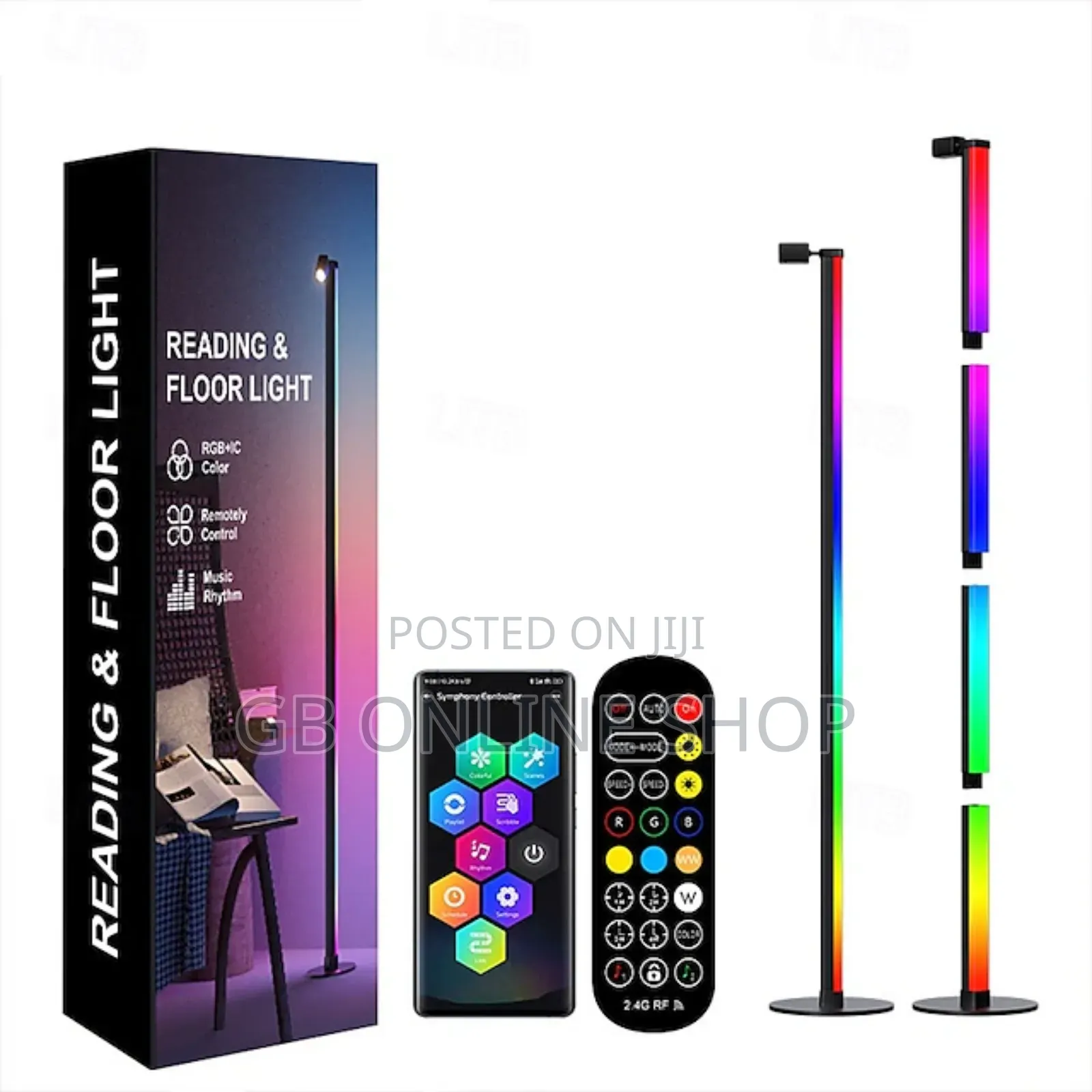 Detachable Led Floor Lamp With Spotlight