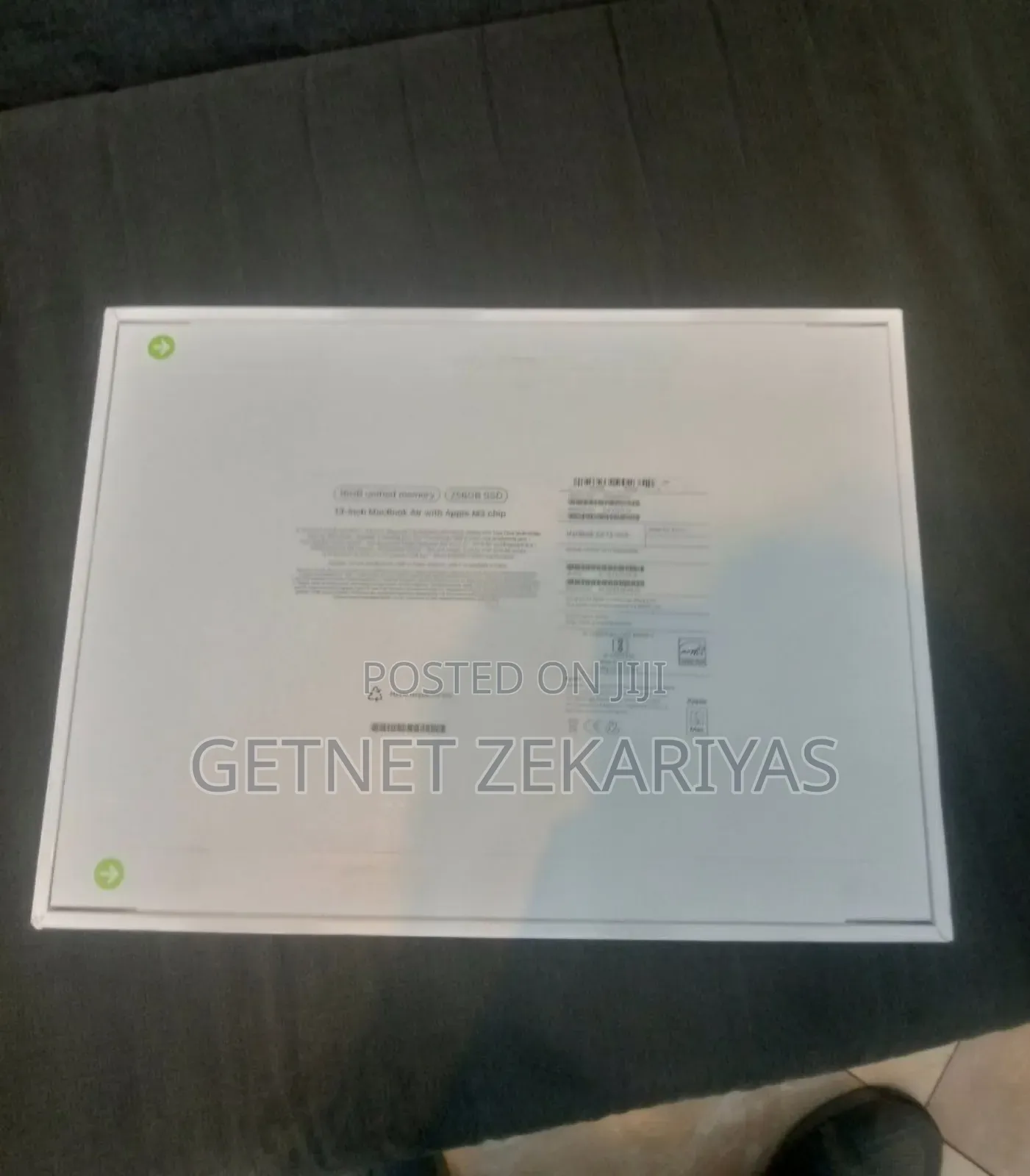 New Laptop Apple MacBook Air 16GB Apple M3 SSD 256GB