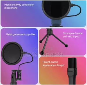 RGB Usb Condenser Microphone