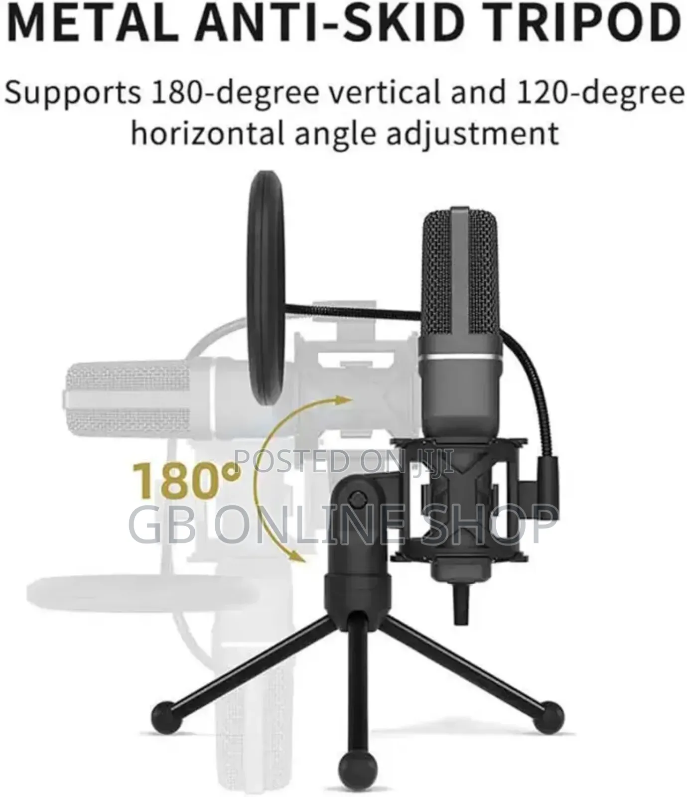 RGB Usb Condenser Microphone