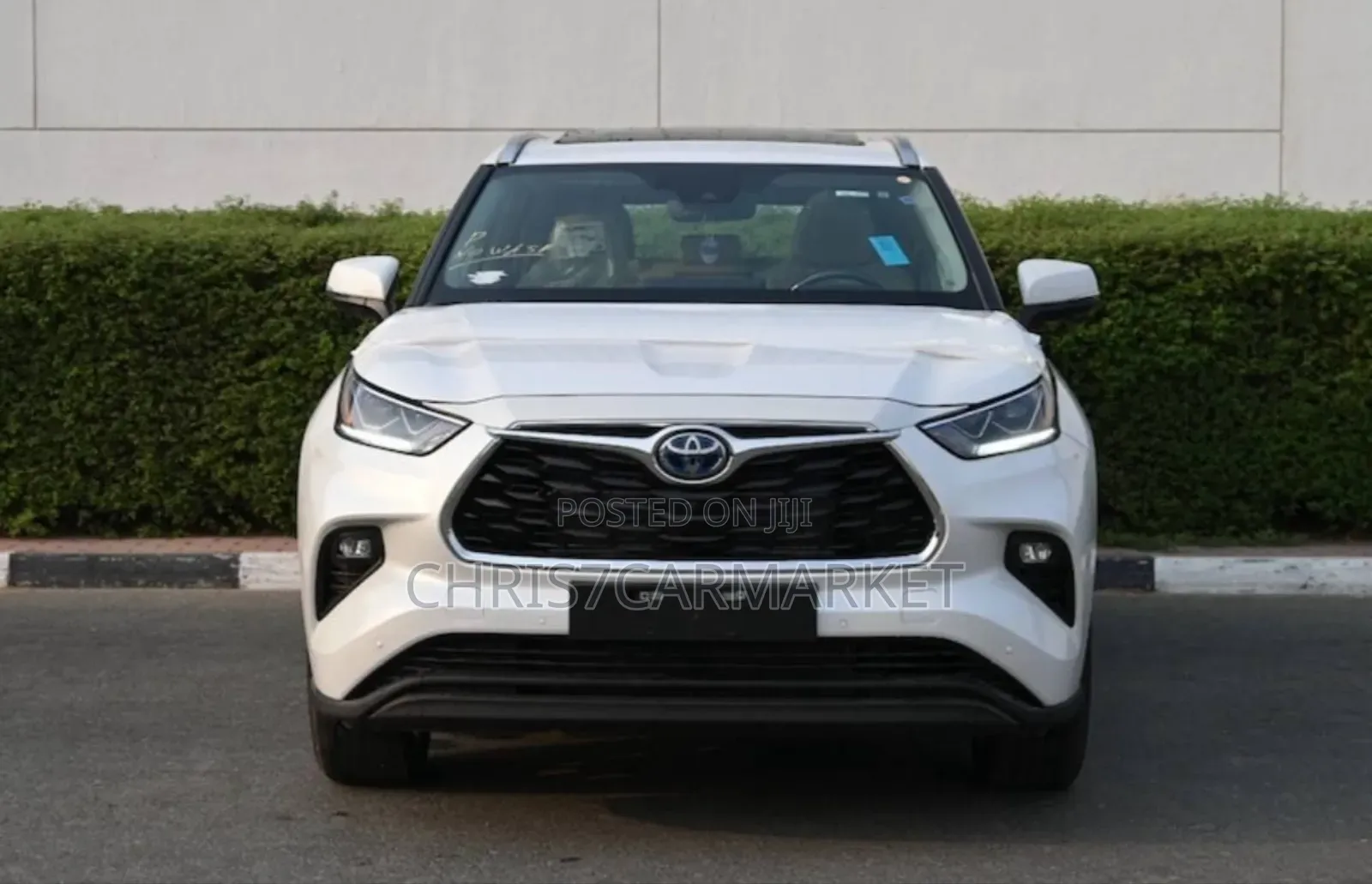 Toyota Highlander Hybrid 2024 White