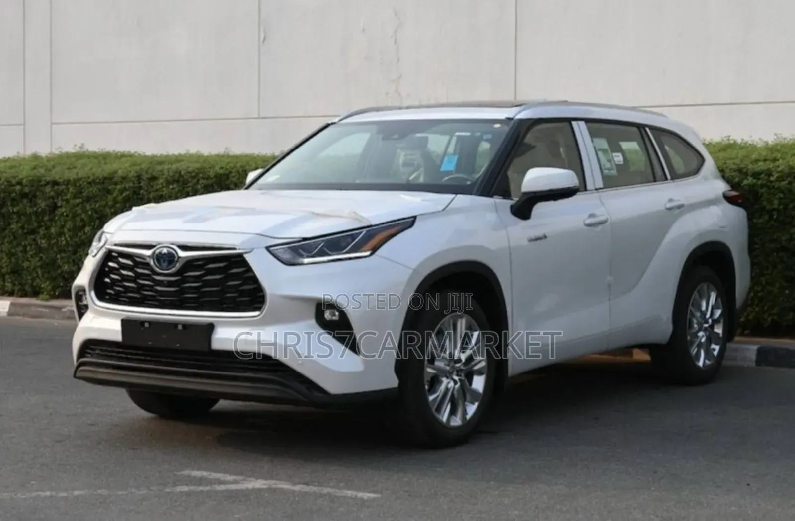 Toyota Highlander Hybrid 2024 White