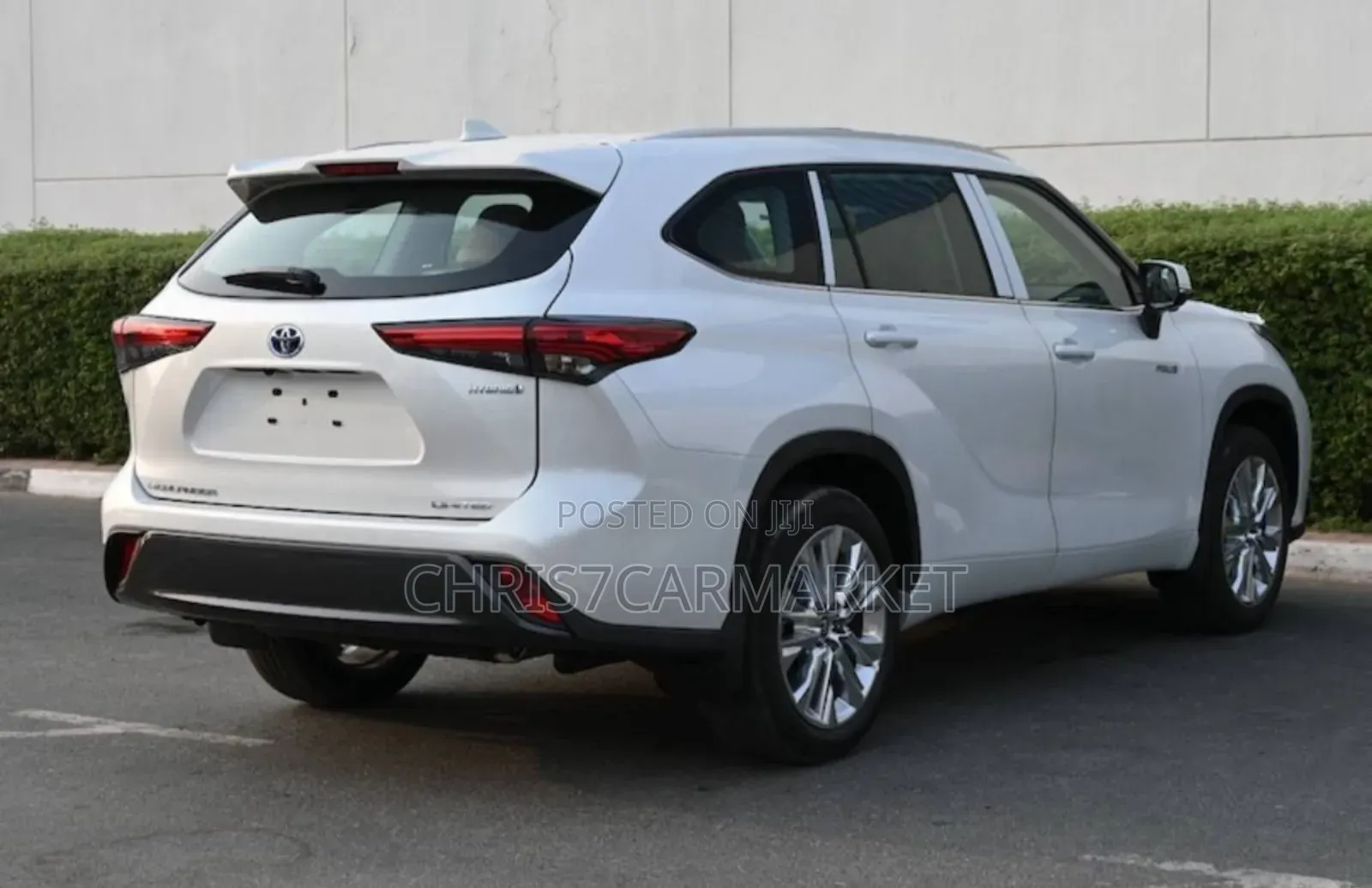 Toyota Highlander Hybrid 2024 White