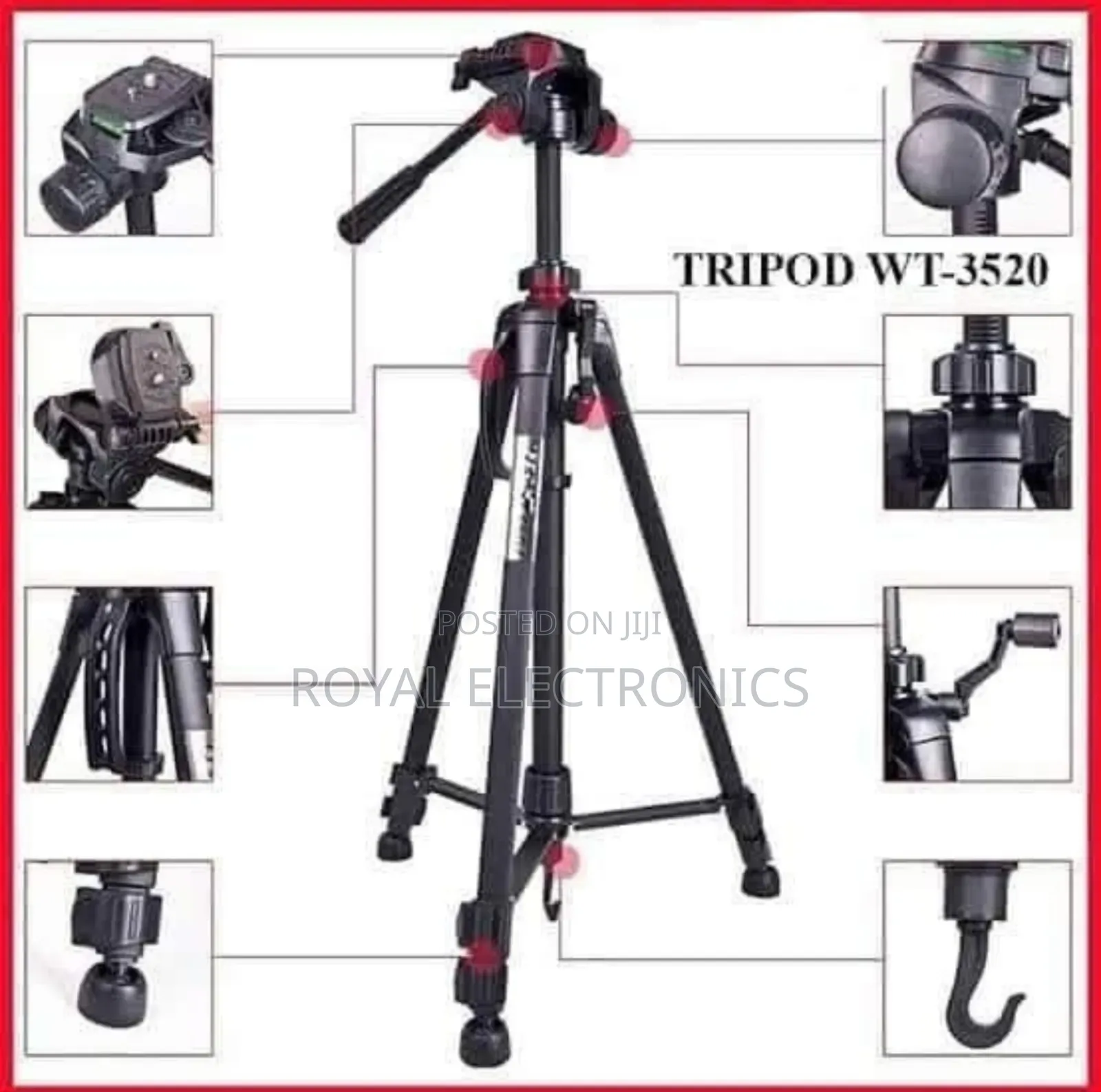 Heavy Duty Tripod for Phones Nd Cameras