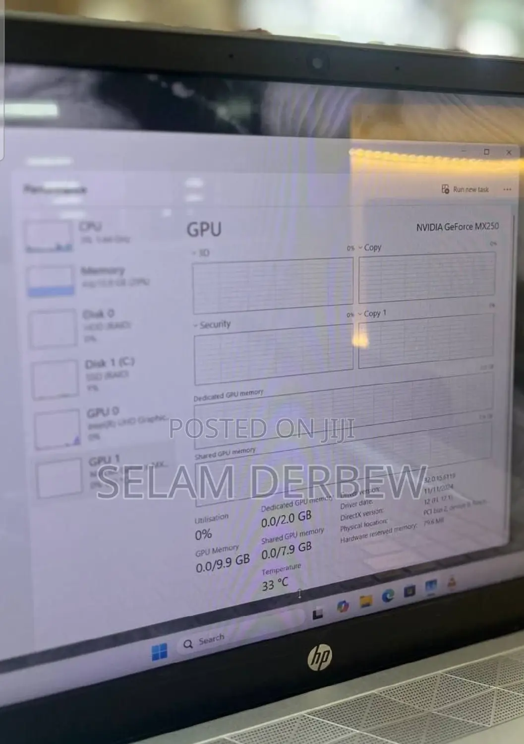 New Laptop HP Pavilion 15 16GB Intel Core I7 SSD 512GB