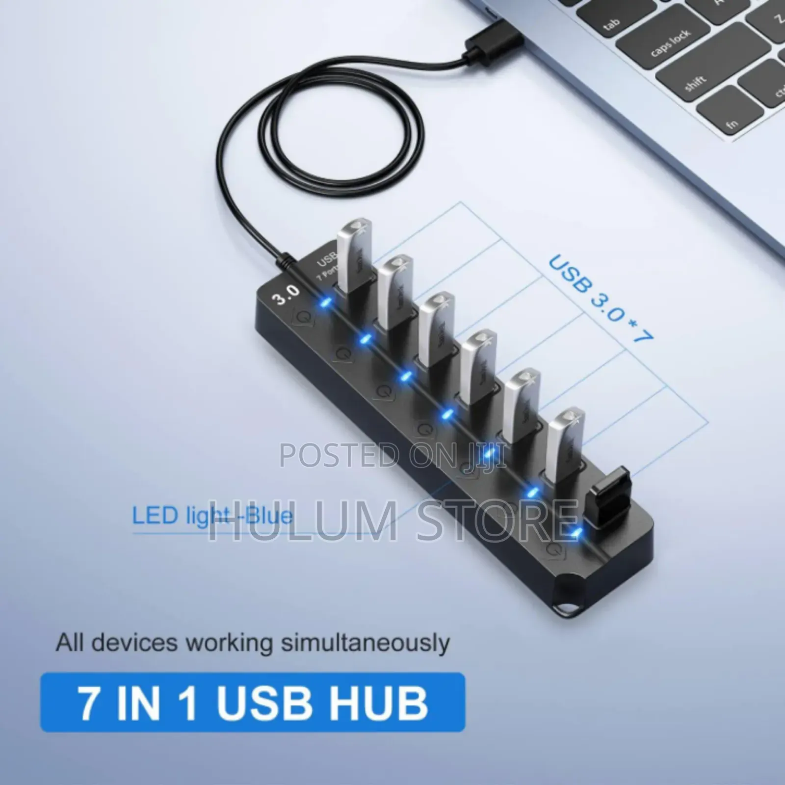 7 Port High Speed Usb