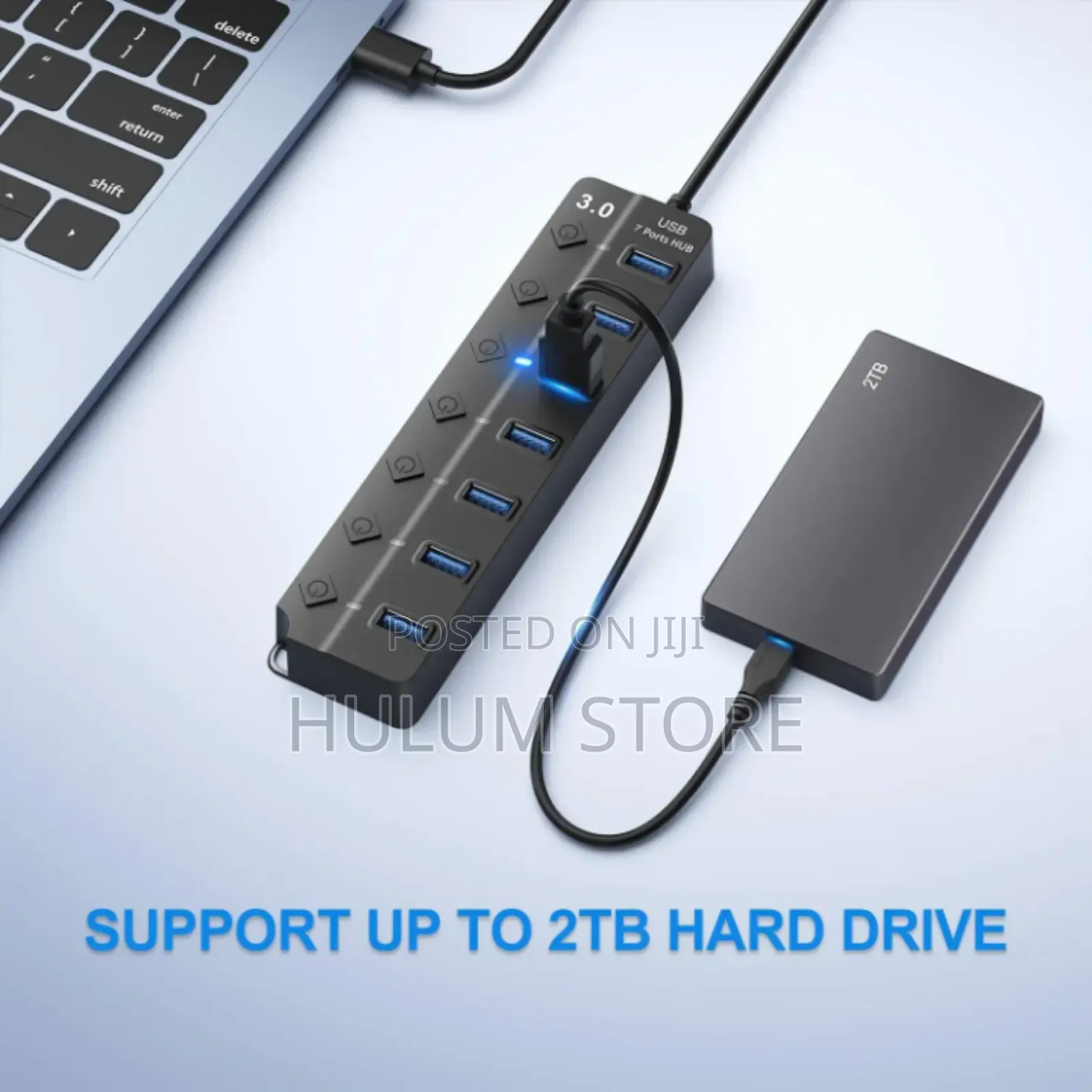 7 Port High Speed Usb