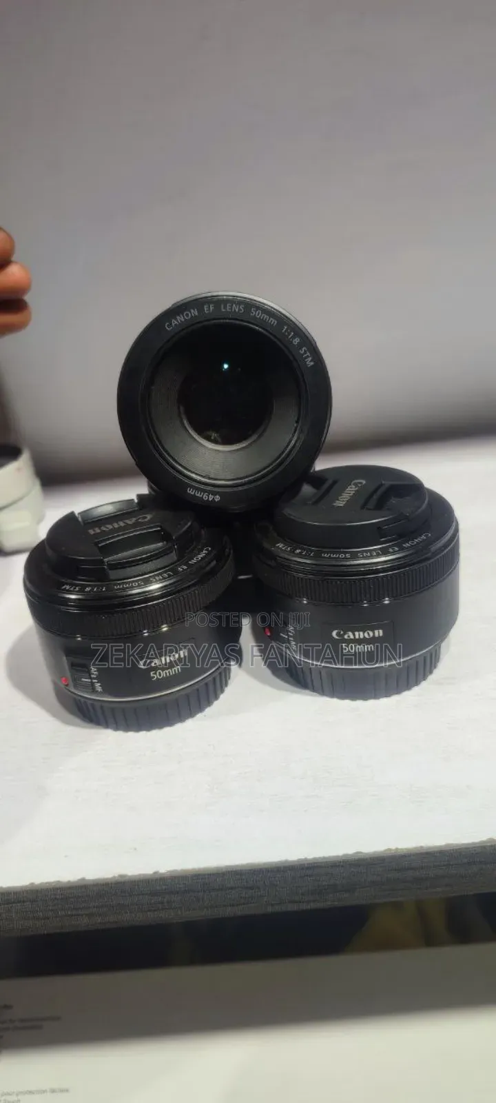 Canon 50mm Fixed STM Lens