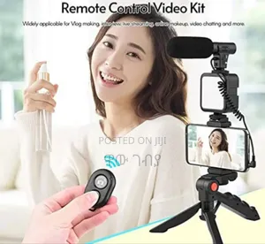 ሶስት በአንድ የያዘ የቪዲዮ መቅረጫ 3 in 1 Video Making Kit