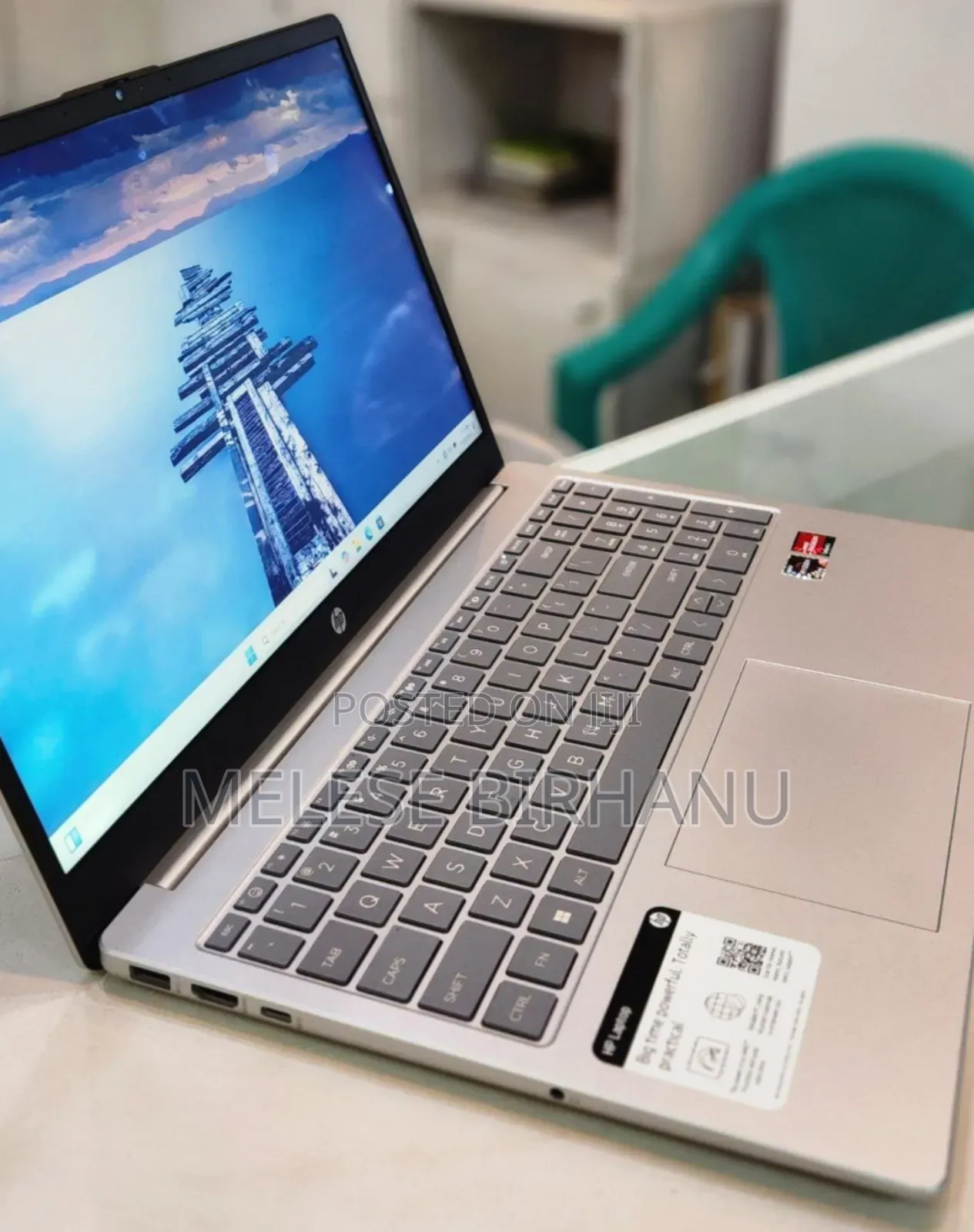 New Laptop HP Stream Notebook 8GB AMD Ryzen 5 SSD 512GB