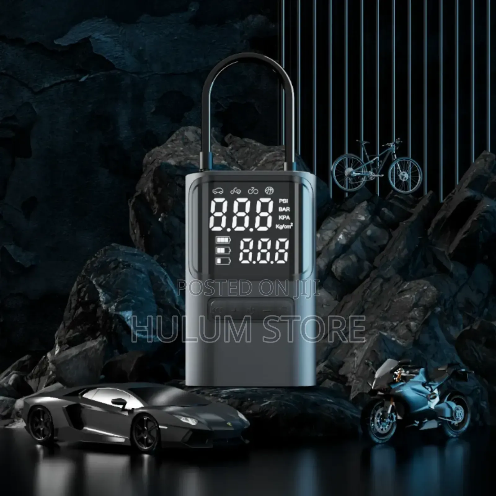 Wireless Car Air Pump Is a Portable