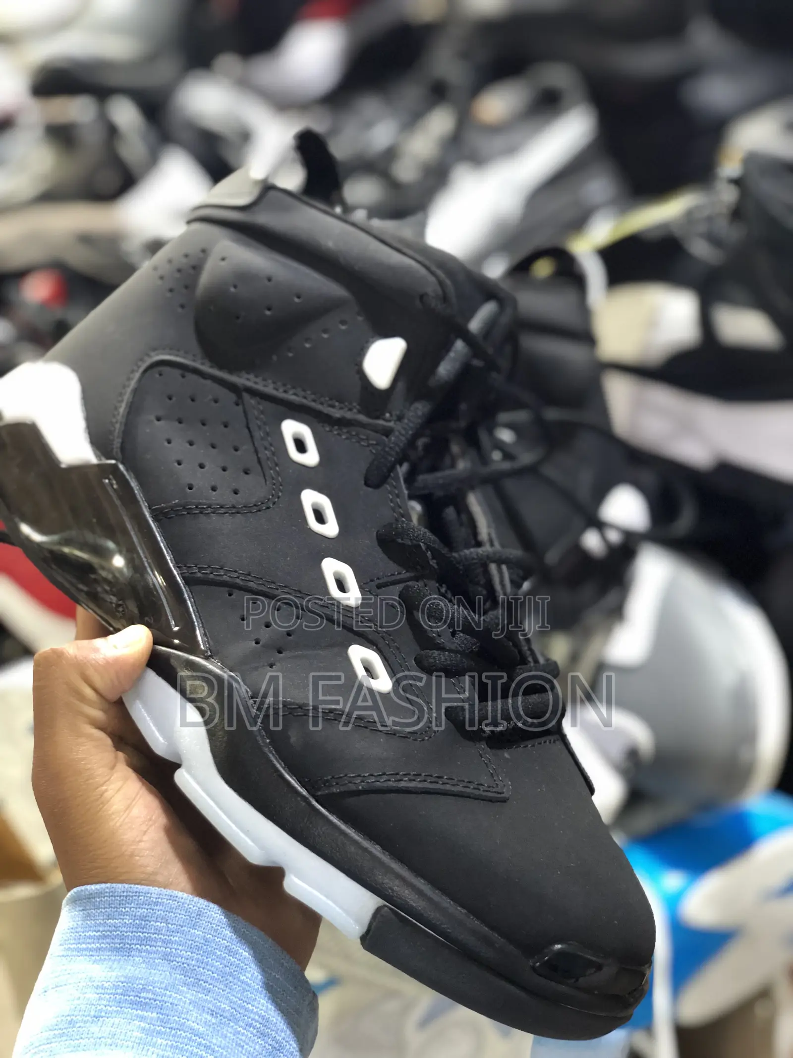 Jordan 6 Black Suede