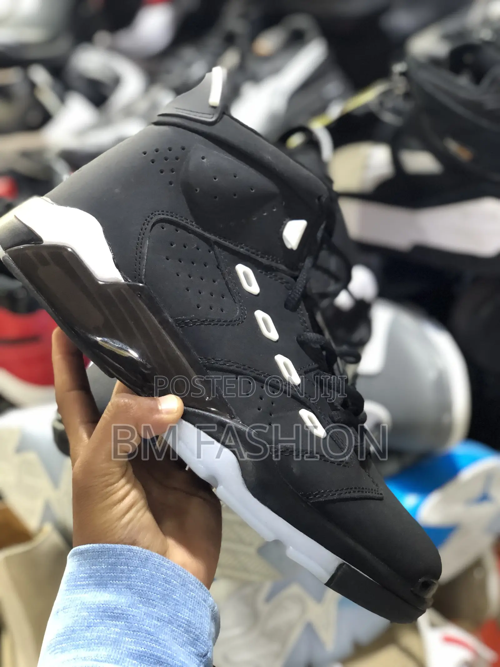 Jordan 6 Black Suede