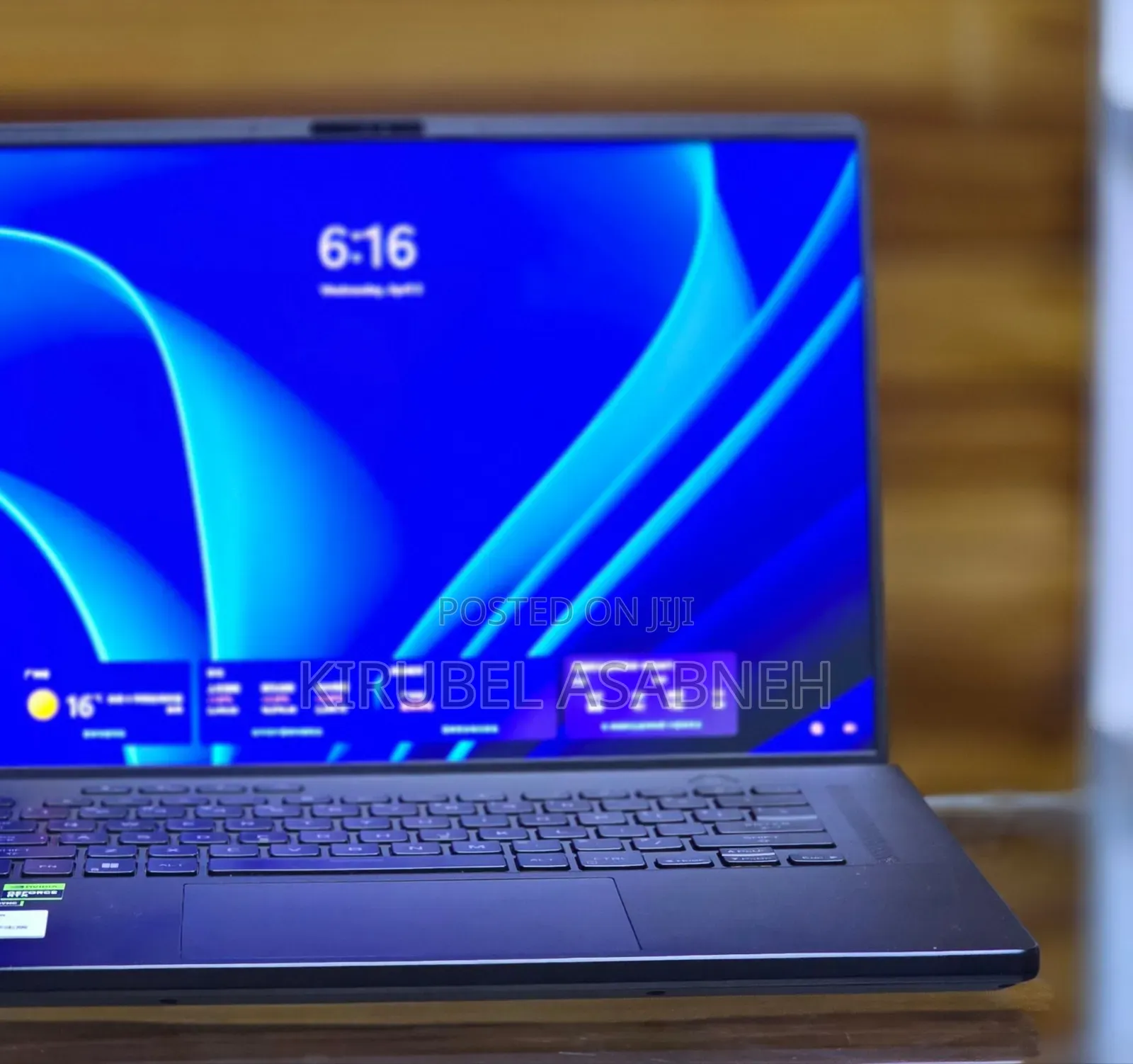 New Laptop Asus ROG Zephyrus M16 GU603HR 16GB Intel Core I9 SSD 1T