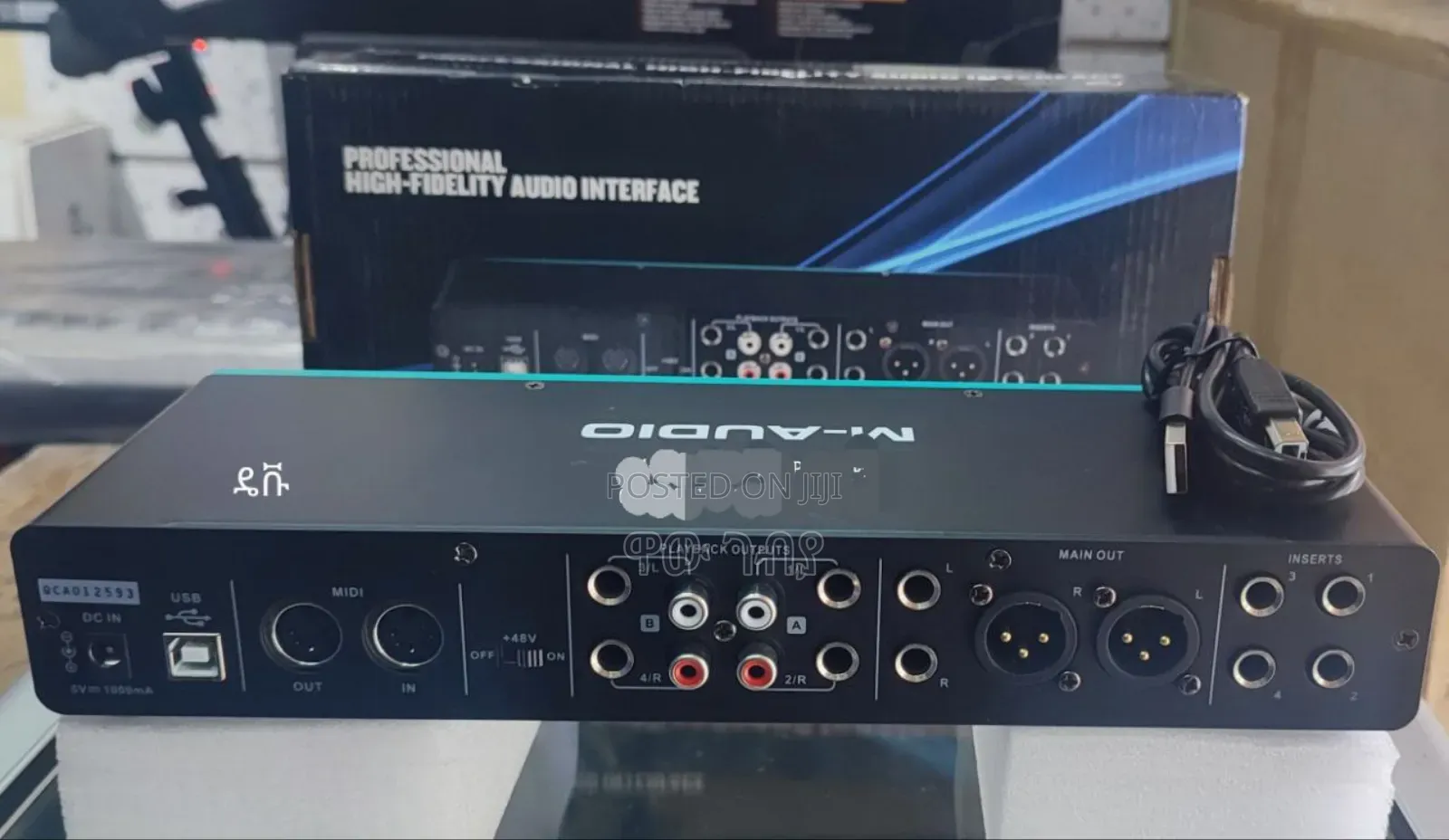 M - Audio 4i4 High Fidelity Audio Interface ( Sound Card )