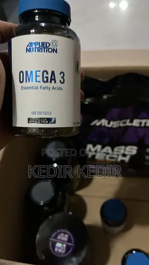 Photo - Applied Nutrition Omega-3 Fatty Acids(100capsule)