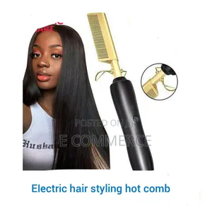 Photo - Electric Hair Styling Hot Comb
