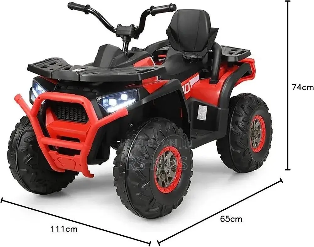 Derak Kids Electric 4-Wheeler Atv Quad 2 Speeds Ride