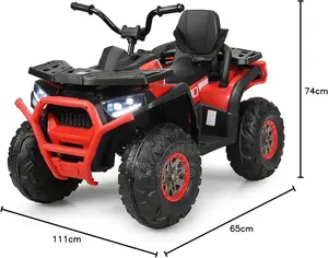 Derak Kids Electric 4-Wheeler Atv Quad 2 Speeds Ride
