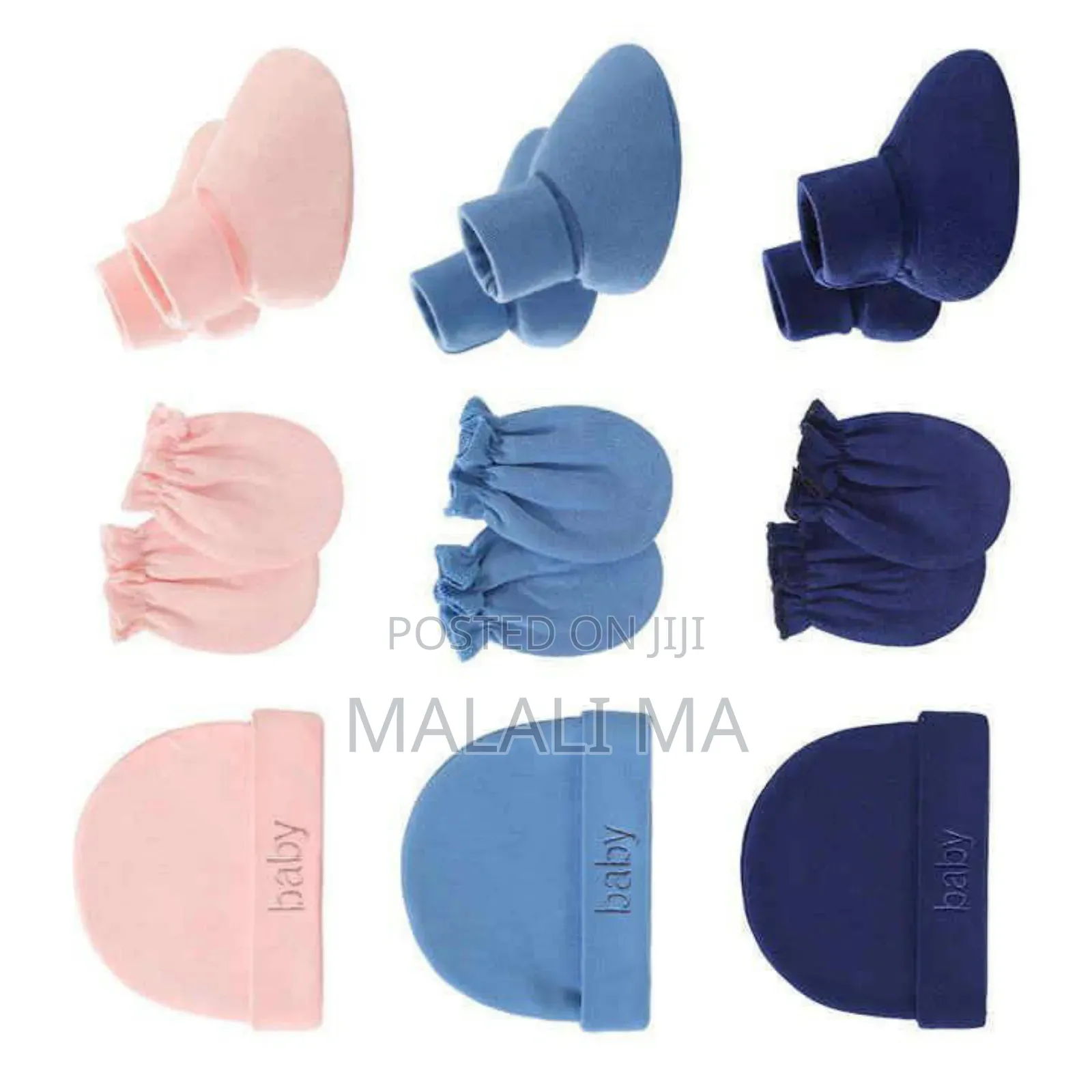 3 Set Newborn Baby Hat,Socks Set and Gloves