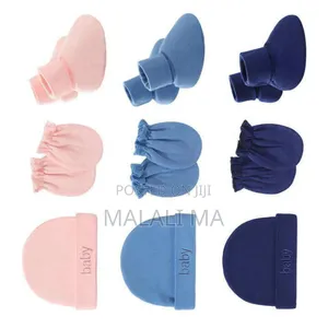3 Set Newborn Baby Hat,Socks Set and Gloves