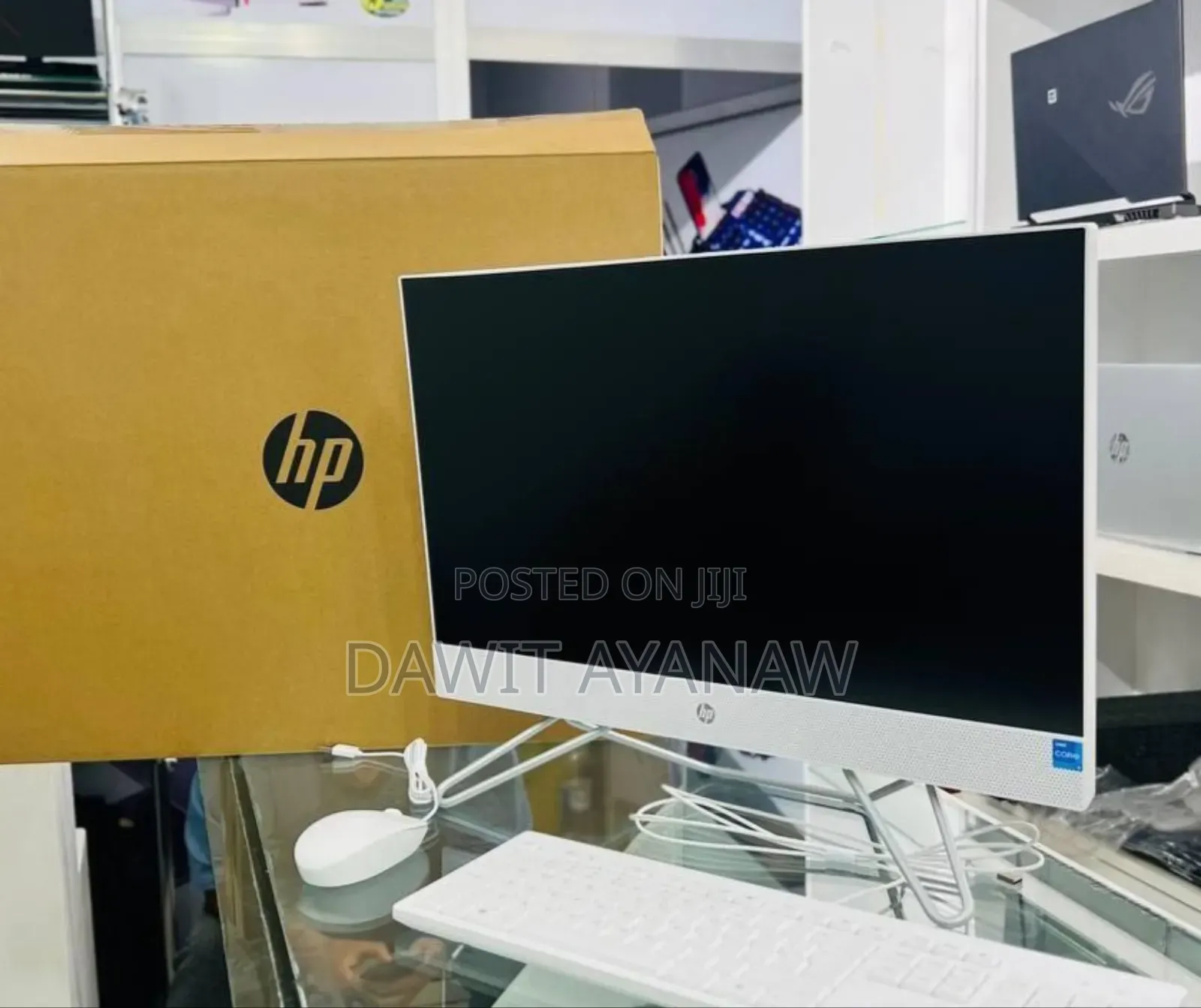 New HP 200 G4 22 All-in-One 16GB Intel Core I7 SSD 512GB