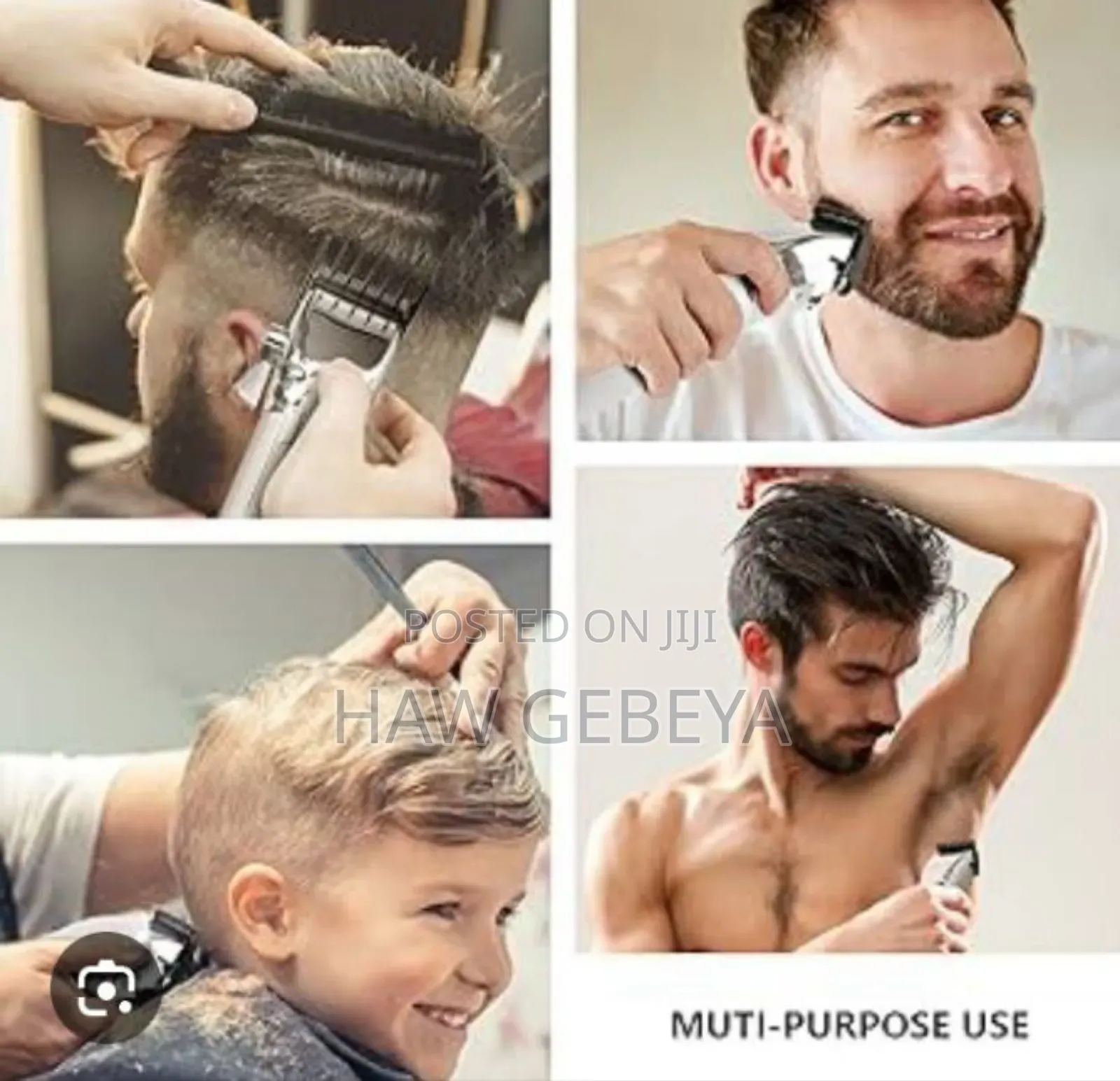 Geemy Rechargeable Hair Clipper Gm-6680