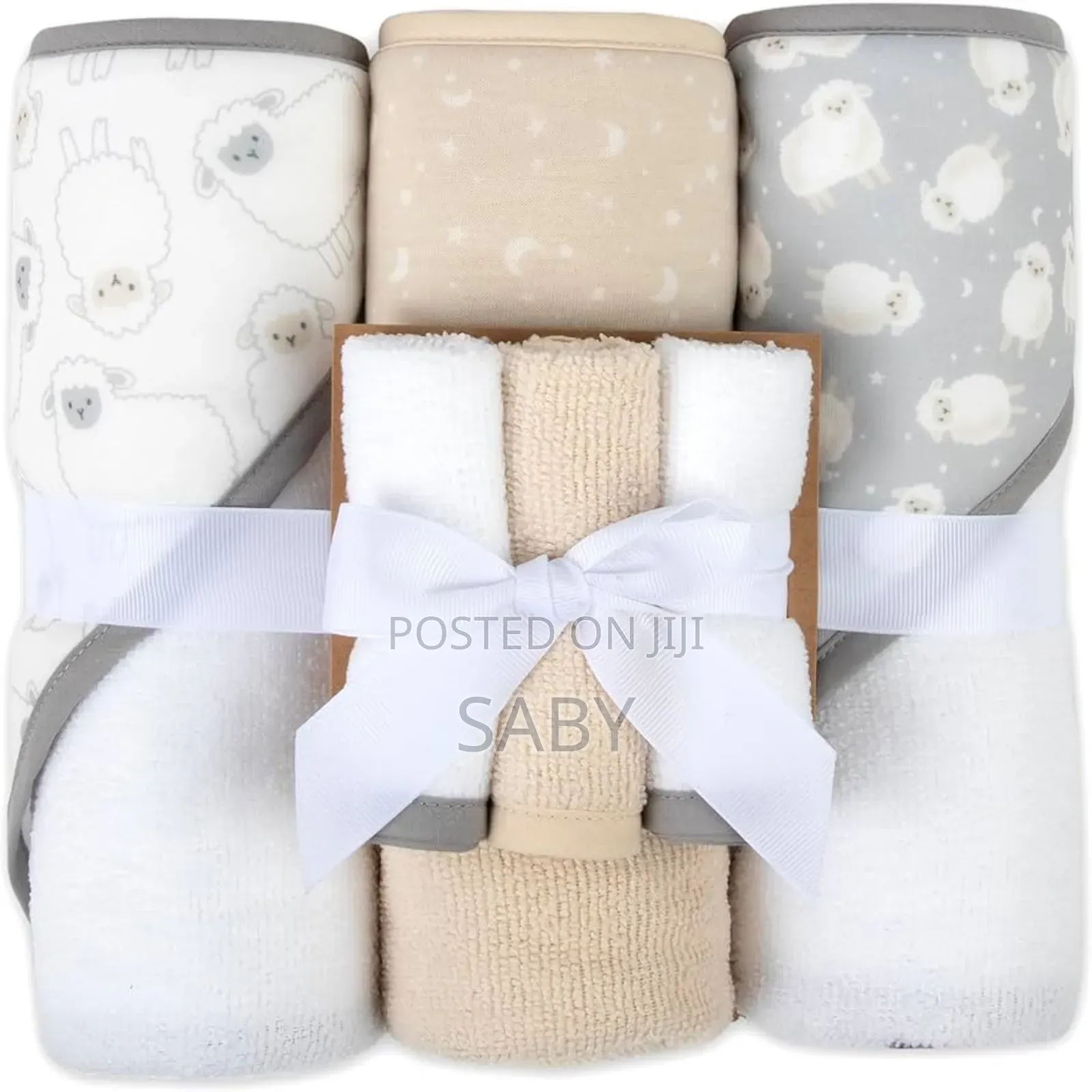 Piece Hooded Towel, 3 Piece Washcloths
3ፎጣ 3መጠራረግያ