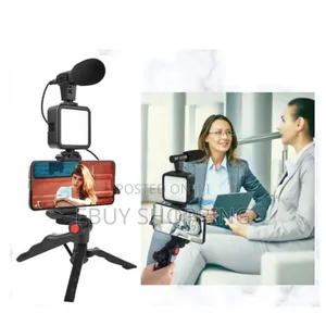 Photo - **"Remote-Controlled Tripod + Light + Mic – Game Changer!"**