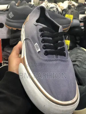 Double Sole Vans Gray