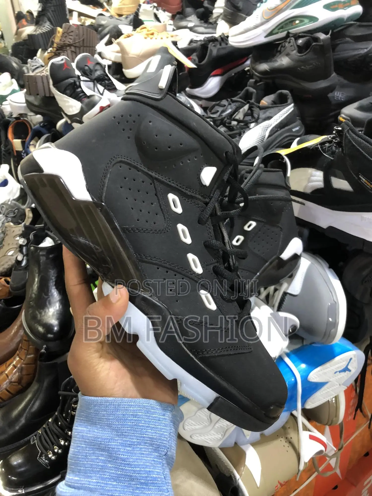 Jordan 6 Black Suede