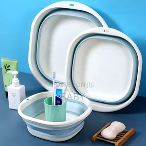 የ አታክልት ማጠብያ 3pcs Foldable Basket