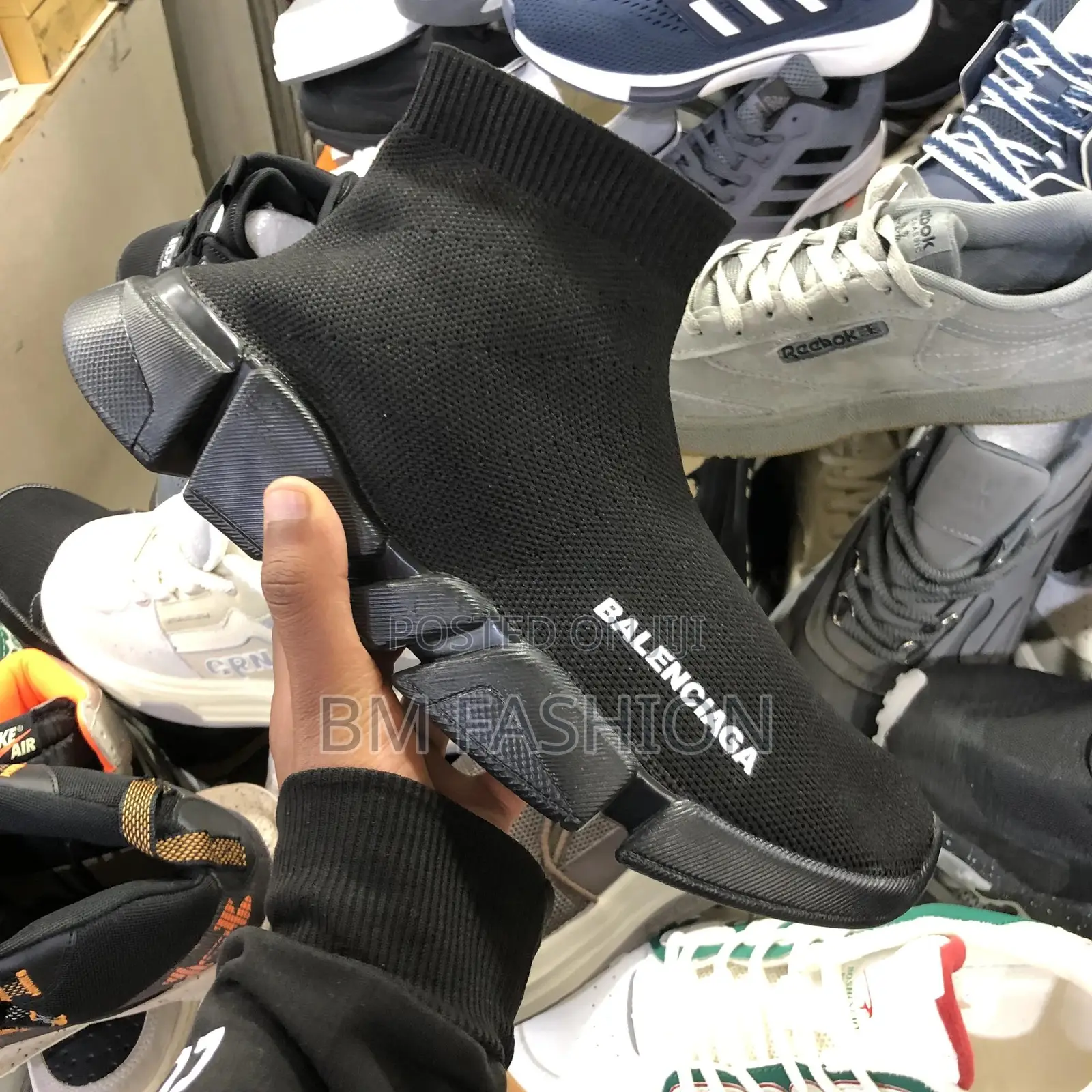 Balenciaga Sock Boots Black