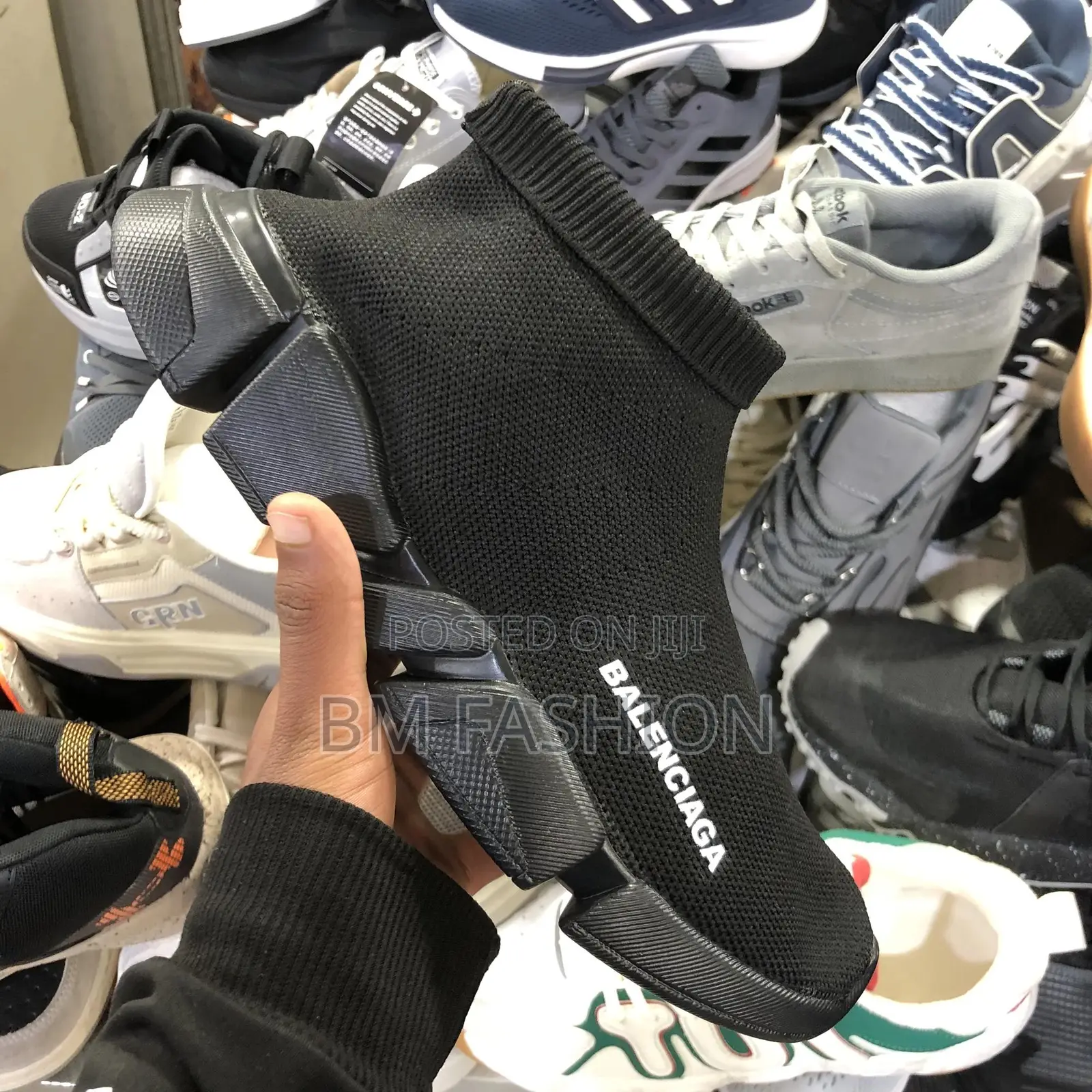 Balenciaga Sock Boots Black