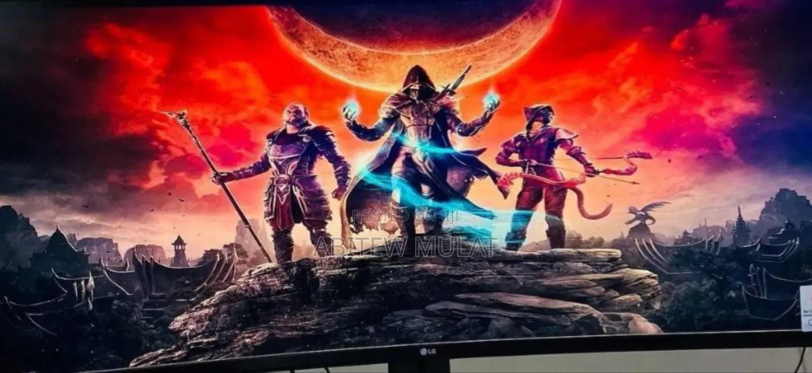 Lg Gaming Monitor 34" Curved QHD