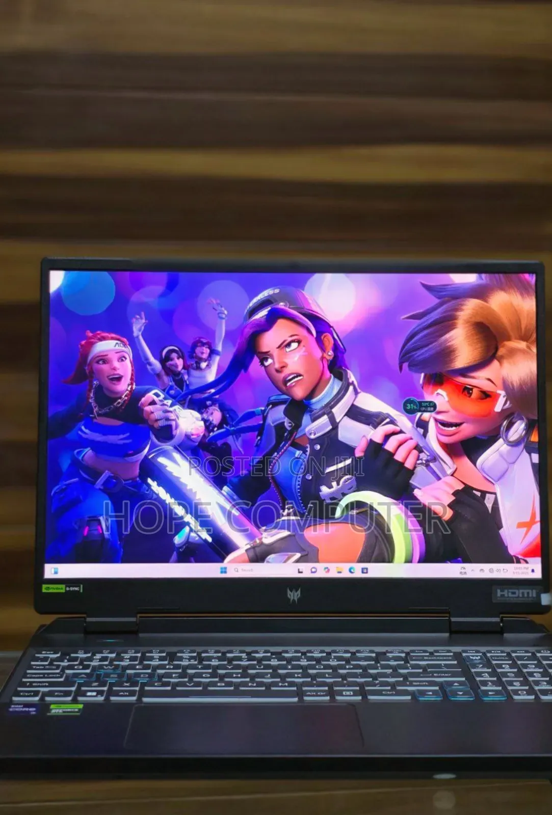 New Laptop Acer Predator Helios 300 16GB Intel Core I9 SSD 1T