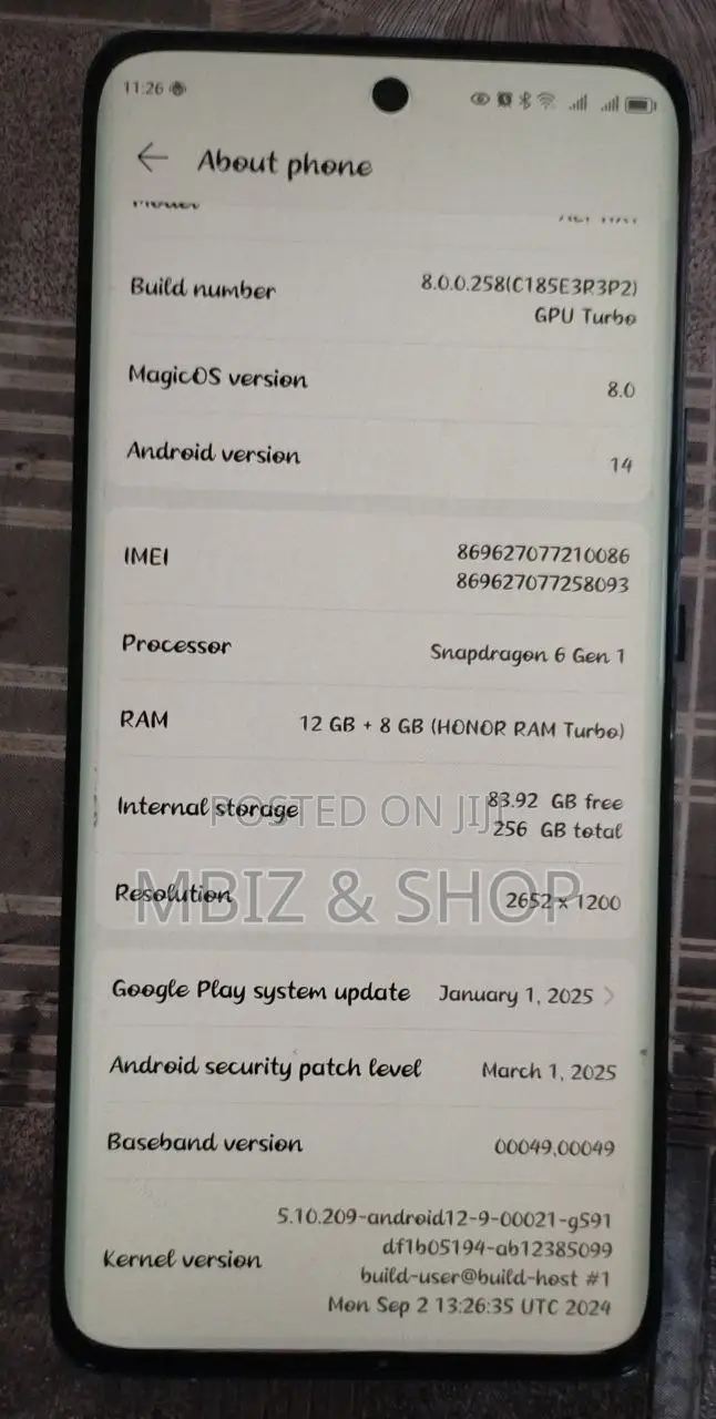 Huawei Honor 9 128 GB Black