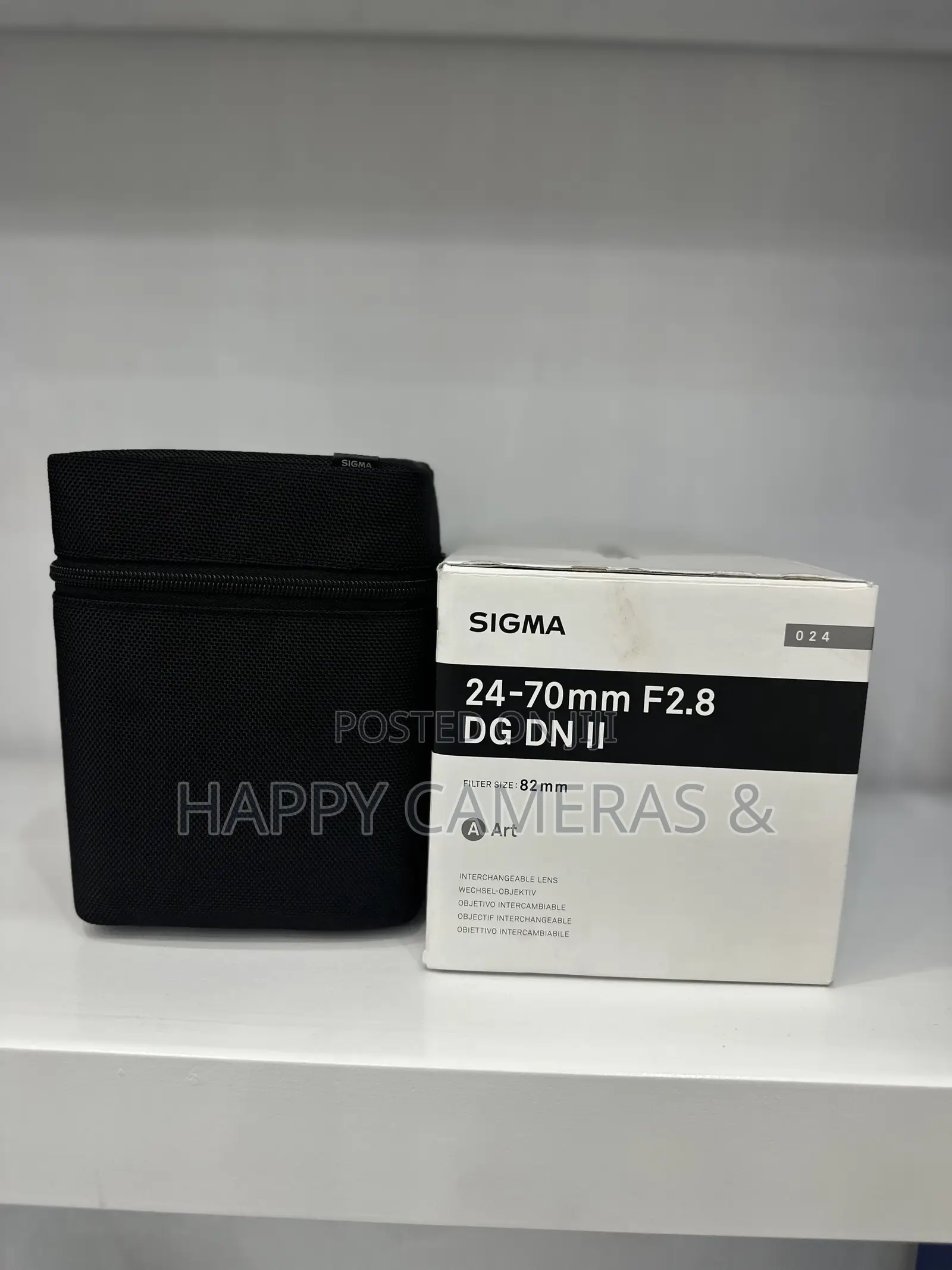Sigma 24-70mm F2.8 Dg Dn Il Art Lens(Sony)